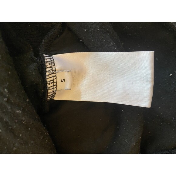 Givenchy Paris Men's Black Crewneck Small Distressed Holes - Picture 6 of 13